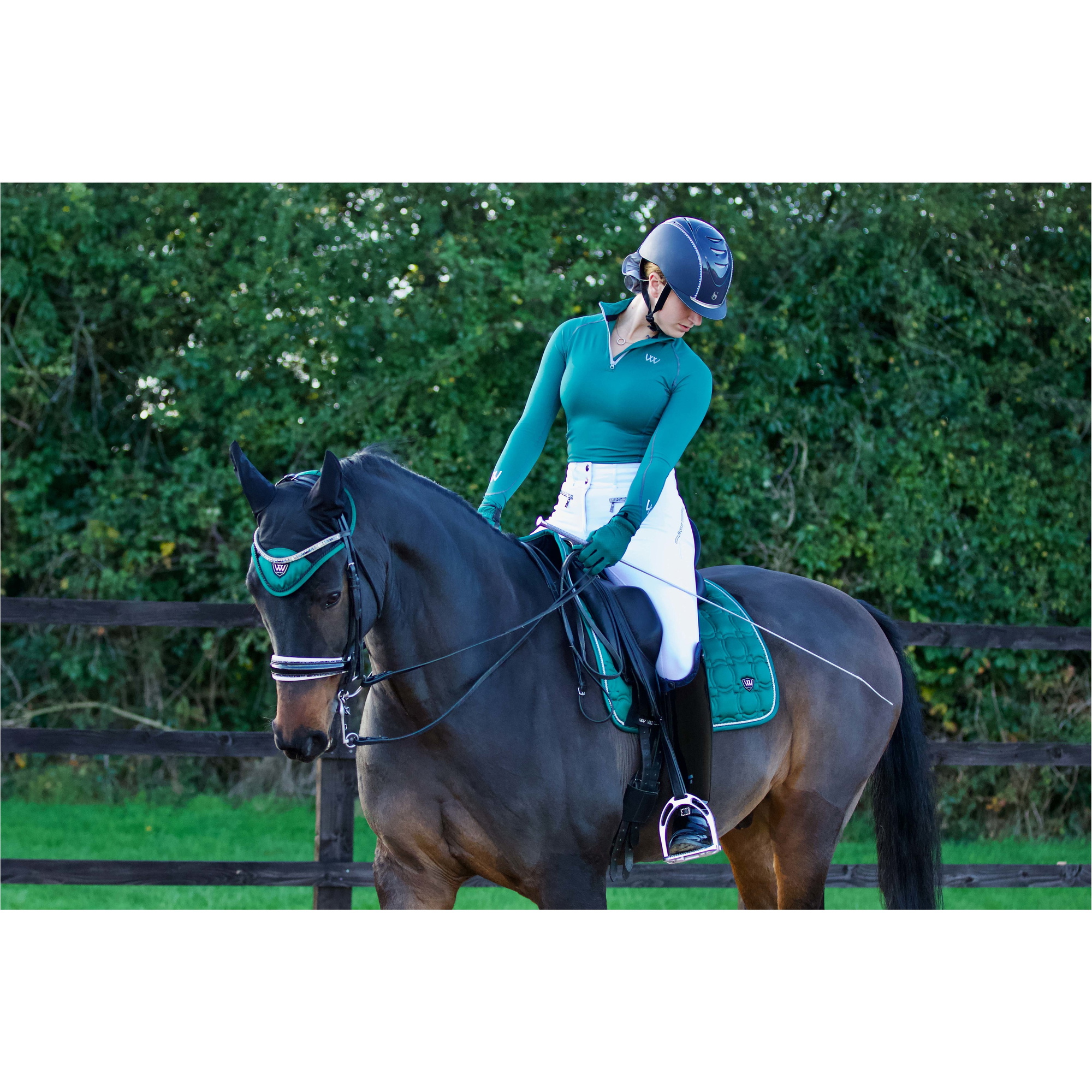 Woof Wear Vision Fly Veil WS0012 - British Racing Green